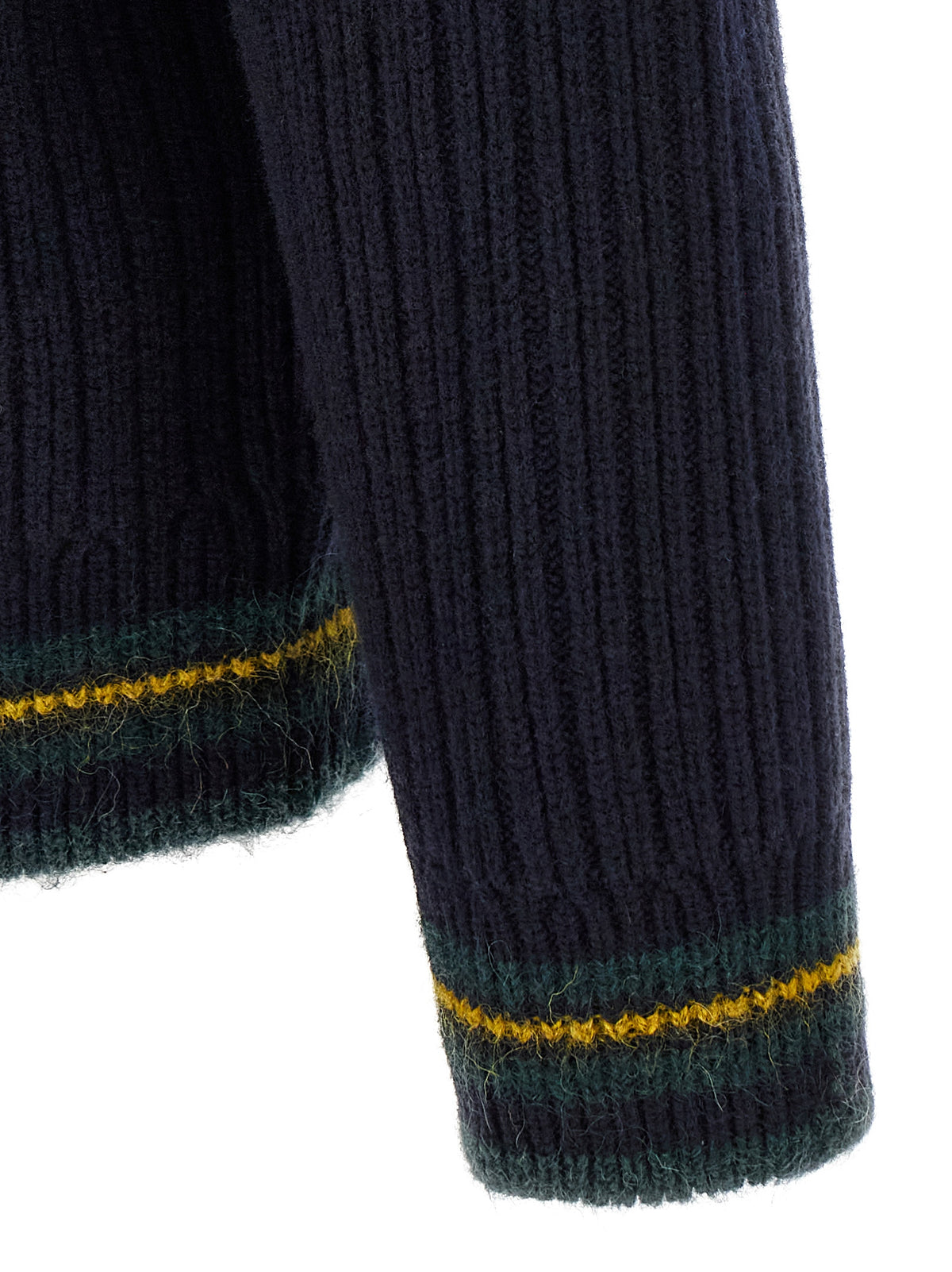 Lacoste Blue Wool Cardigan