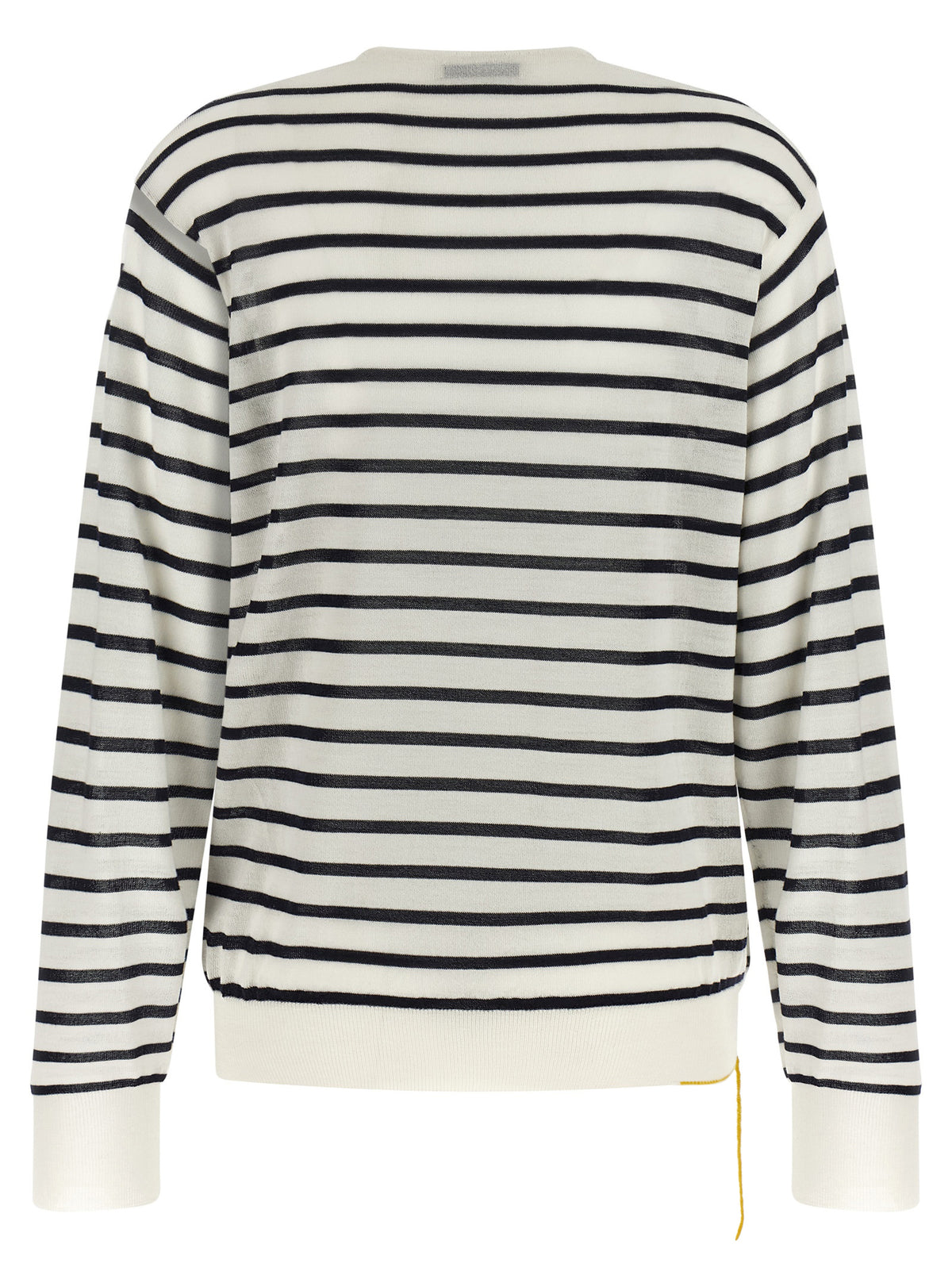 Fendi Bicolor Virgin Wool Cardigan