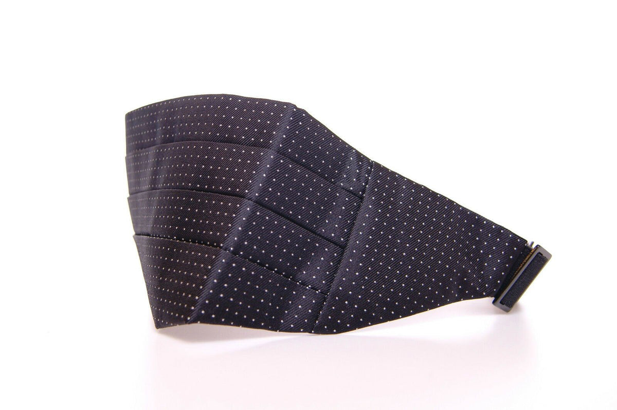 Dolce & Gabbana Black Waist Smoking Tuxedo Cummerbund Belt