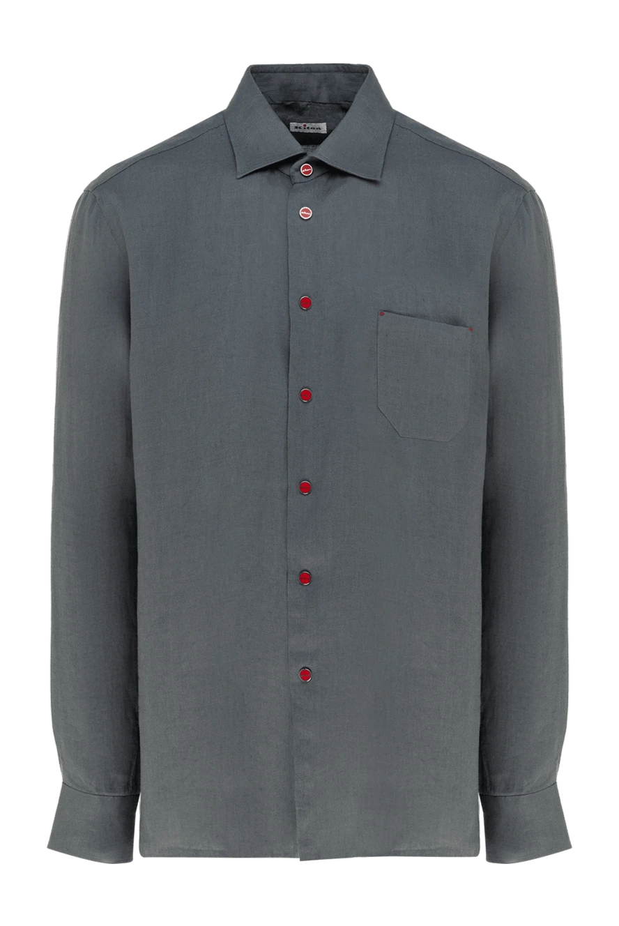Kiton Cotton Button-Down Dress Shirt
