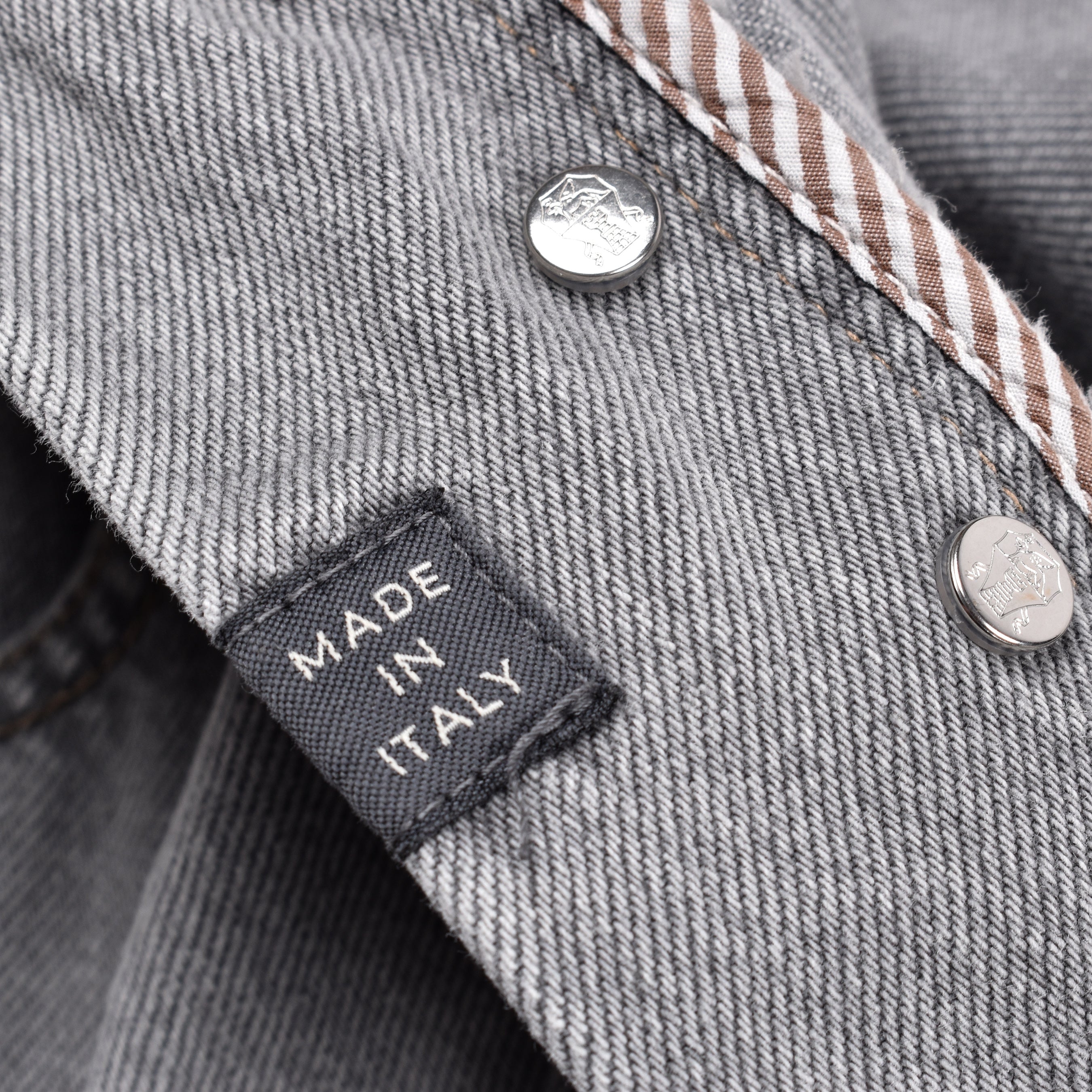 BRUNELLO CUCINELLI MEN'S LIGHT DENIM FIVE-POCKET JEANS