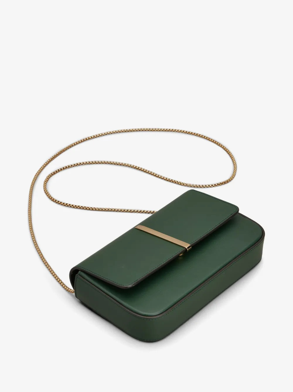 Tod's Timeless Leather Chain Crossbody Bag in Green