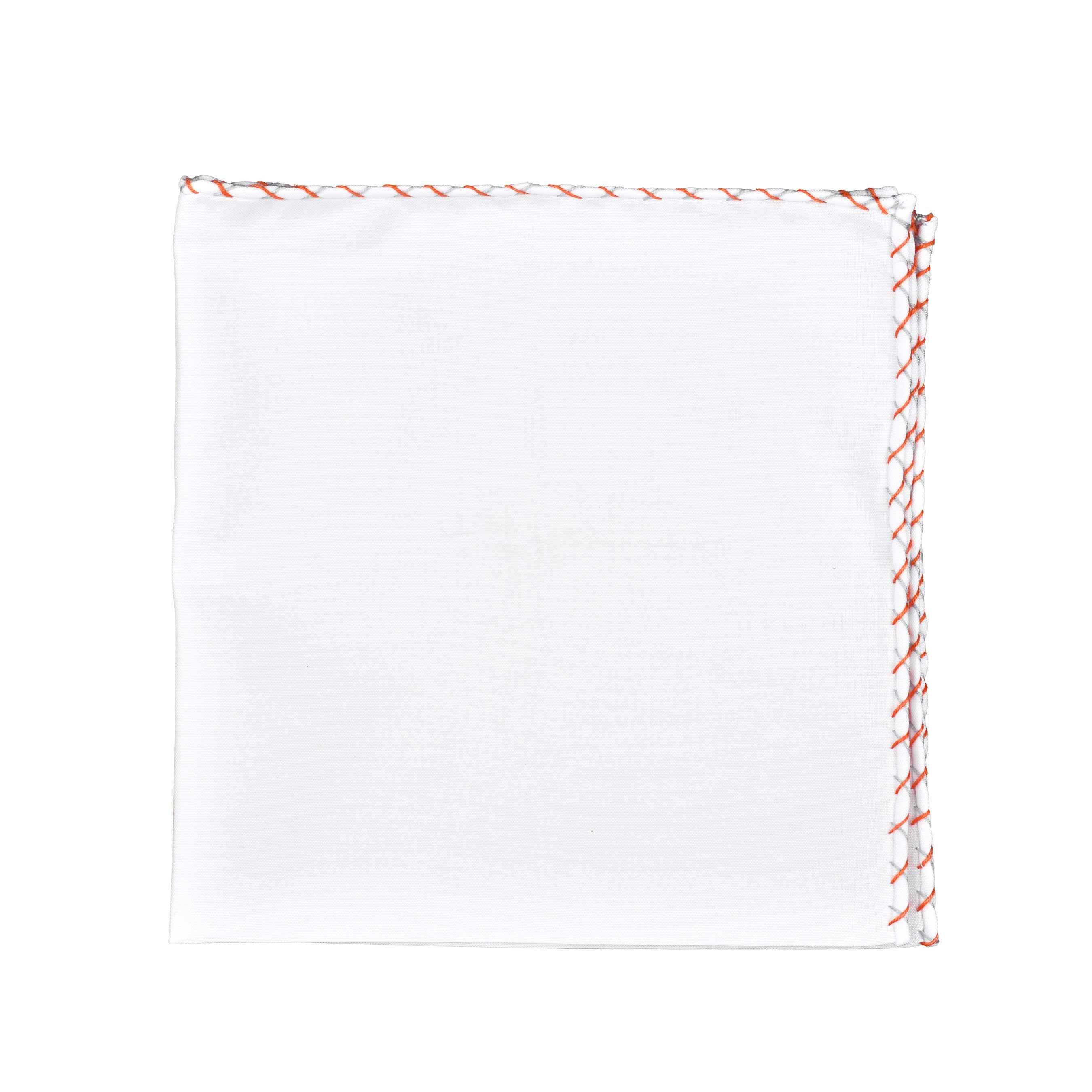 BRUNELLO CUCINELLI MEN'S 100% COTTON POCKET SQUARE