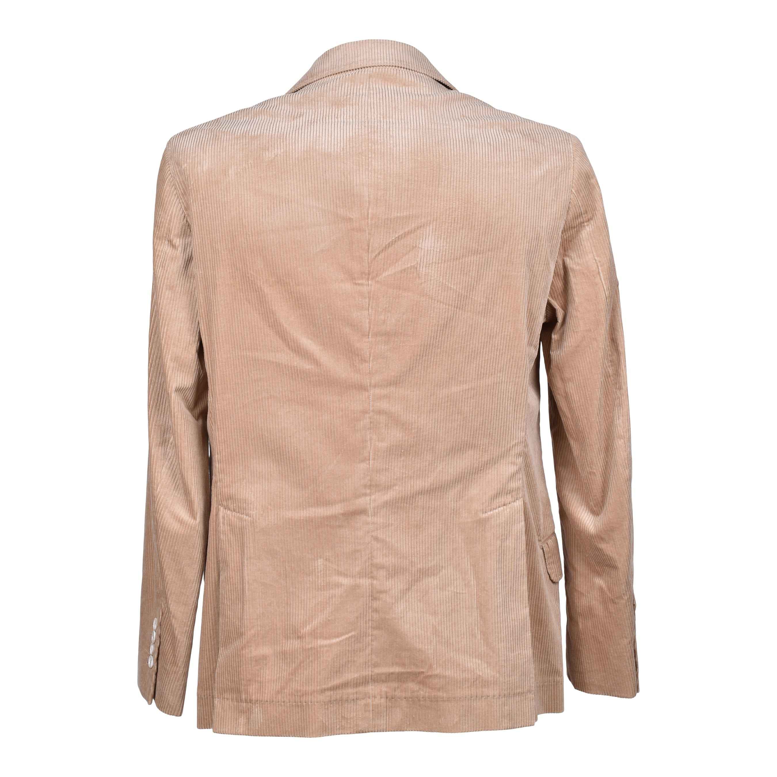 BRUNELLO CUCINELLI MEN'S CAMEL CORDUROY BLAZER