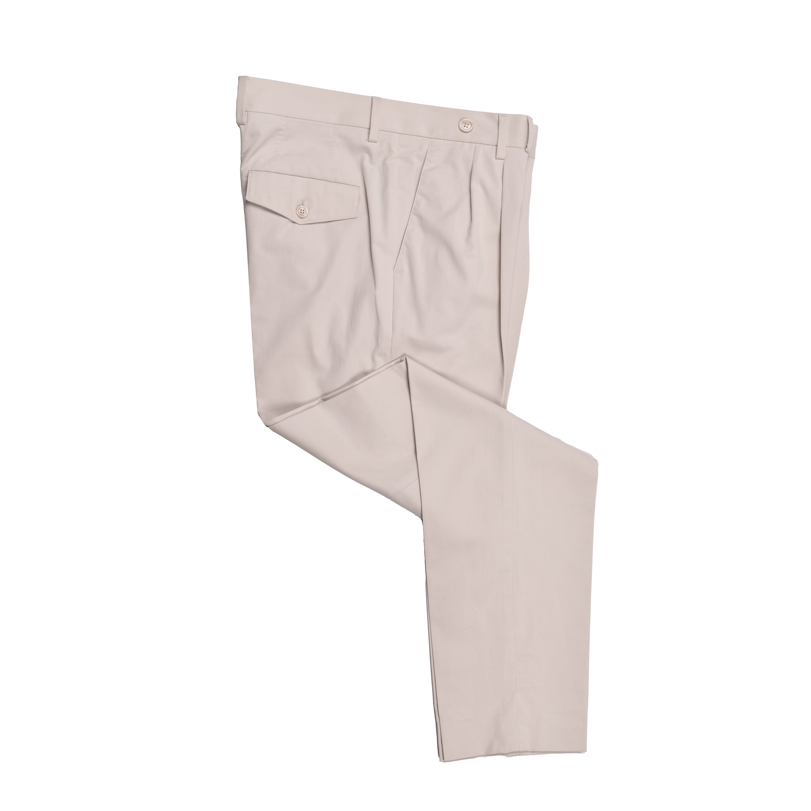 BRUNELLO CUCINELLI MEN'S BEIGE THREE-BUTTON CASUAL SUIT
