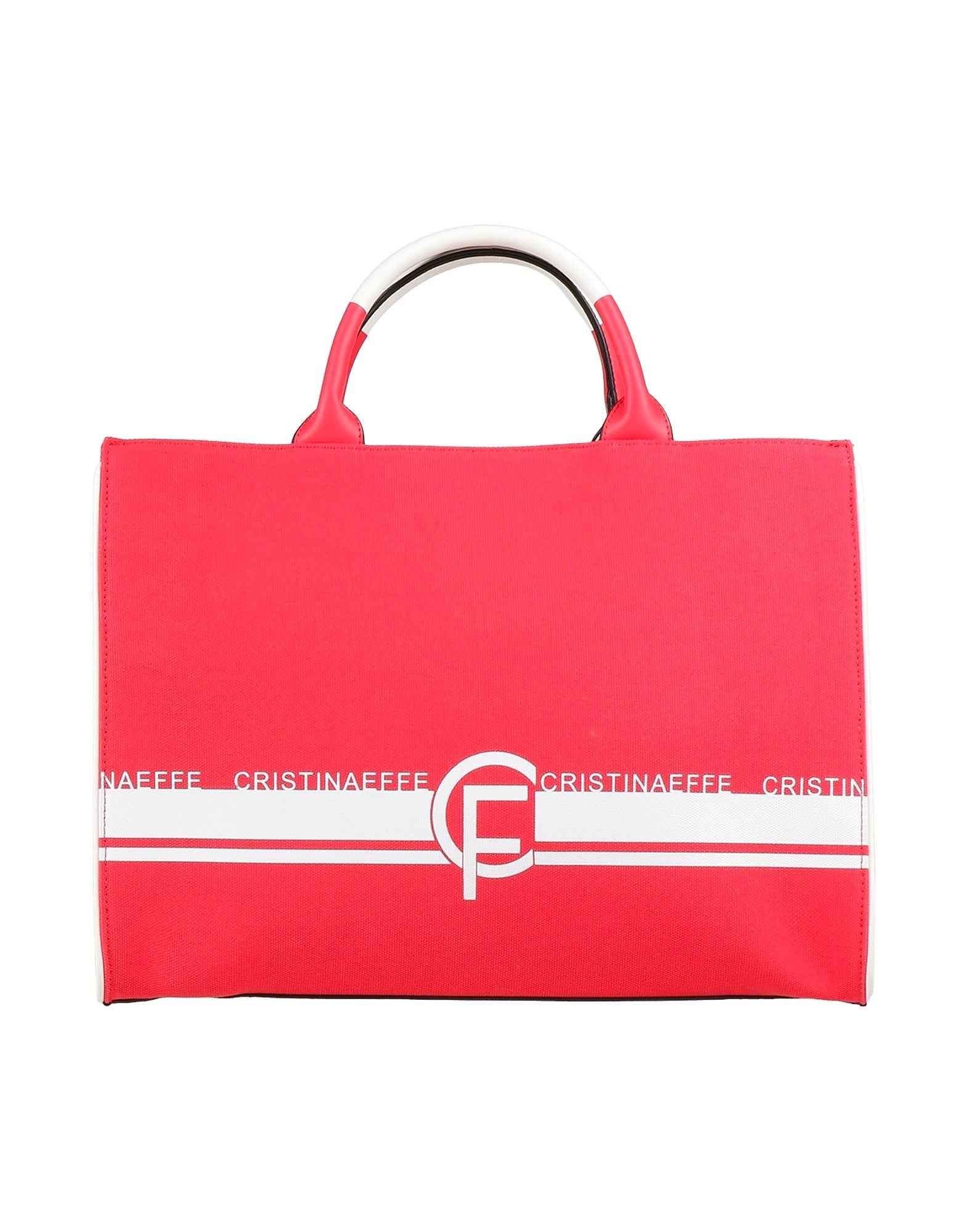 Cristinaeffe Logo Canvas Tote Bag