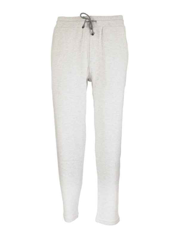 BRUNELLO CUCINELLI MEN'S PEARL TAILORED JOGGER TROUSERS