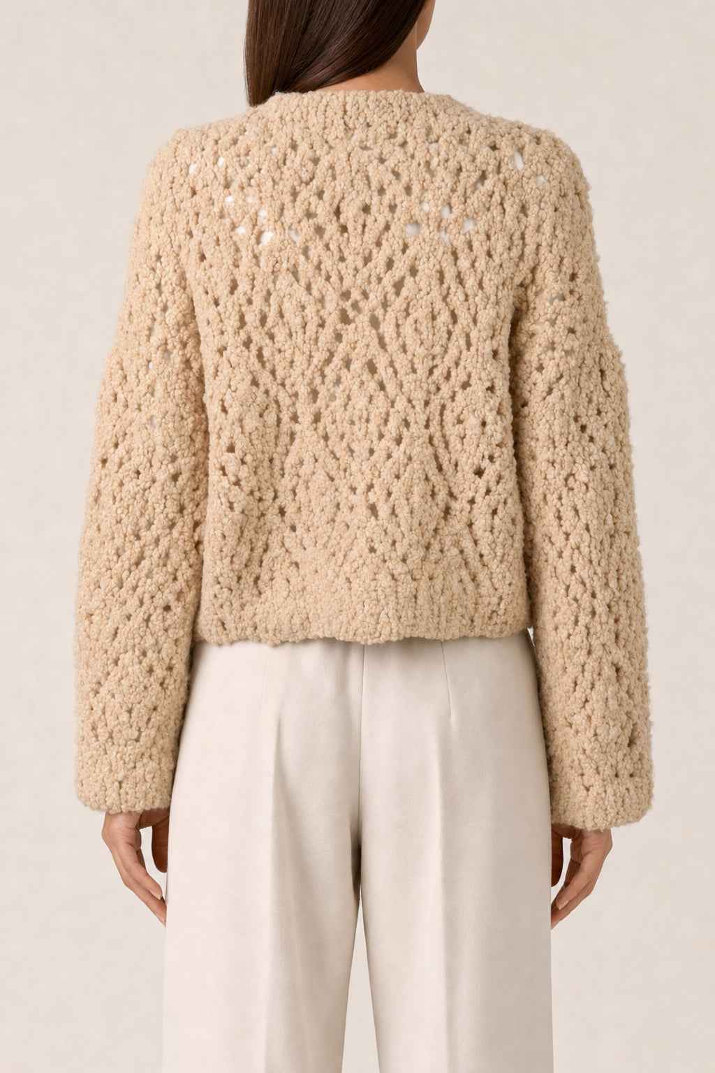 BRUNELLO CUCINELLI WOMEN'S YELLOW WOOL KNIT SWEATER
