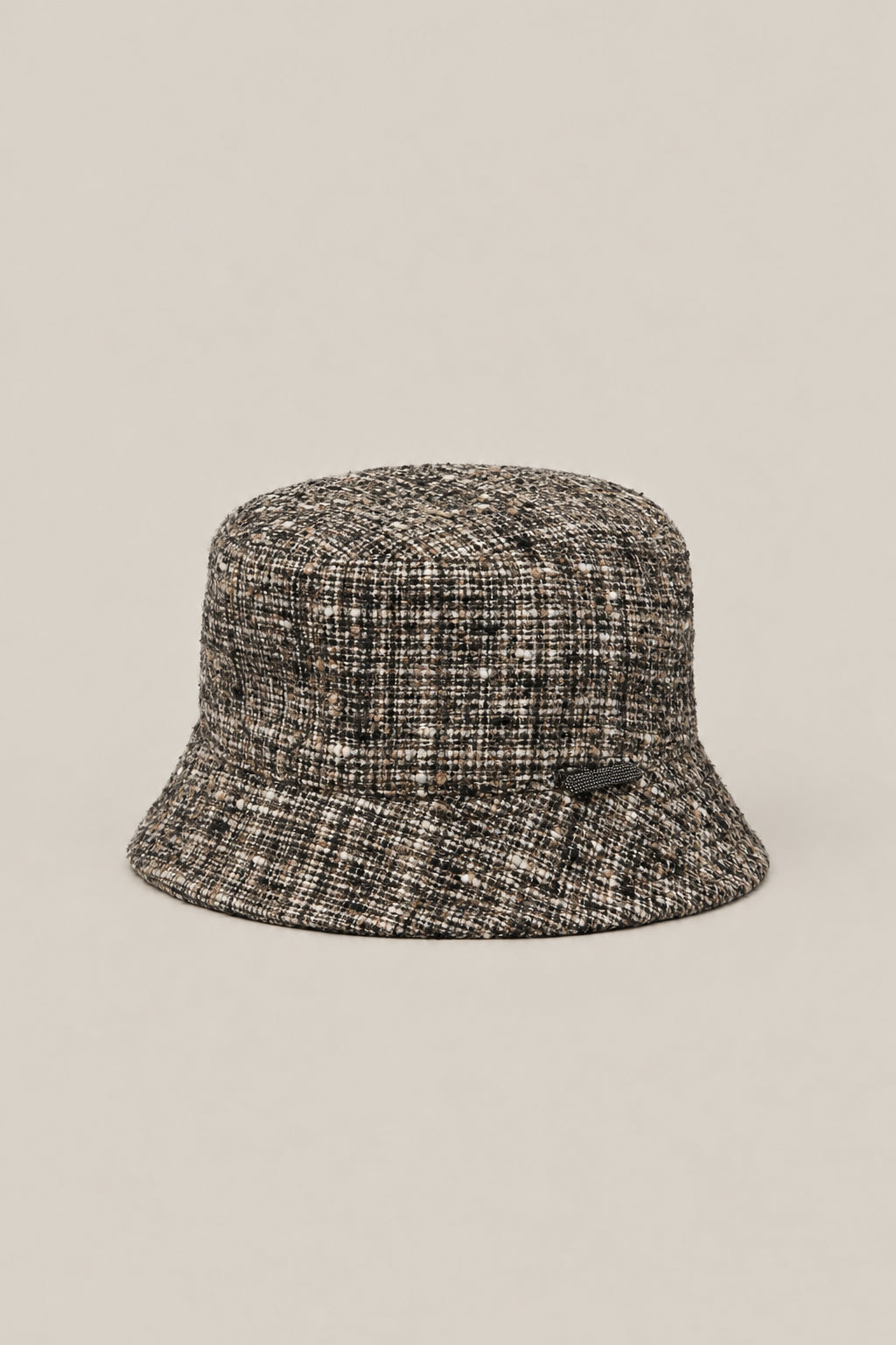 BRUNELLO CUCINELLI WOMEN'S BEIGE WOOL BLEND BUCKET HAT