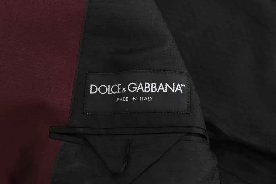 Dolce & Gabbana Multicolor Striped Runway 3 Piece Slim Fit Vest Suit