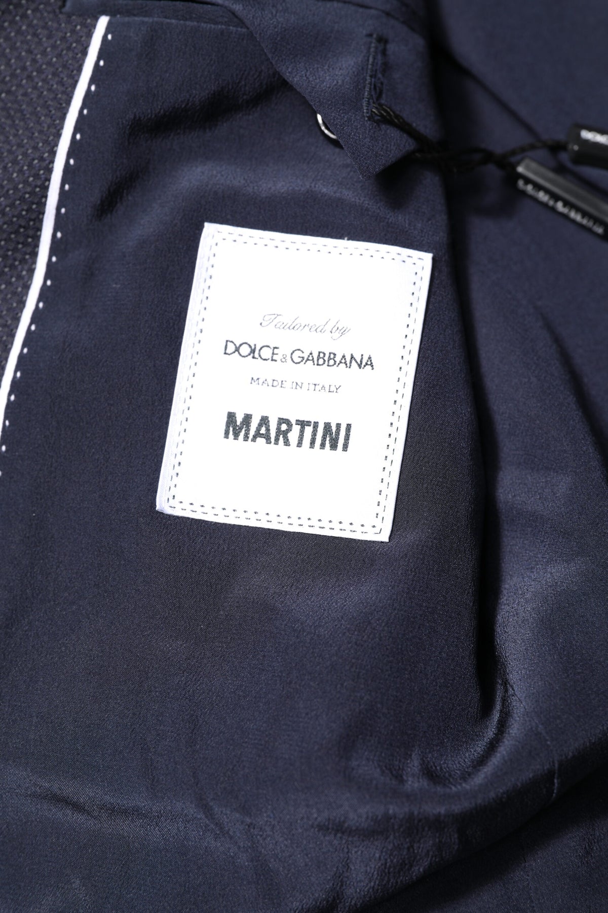 Dolce & Gabbana Dark Gray Fantasy MARTINI 3 Piece Formal Suit