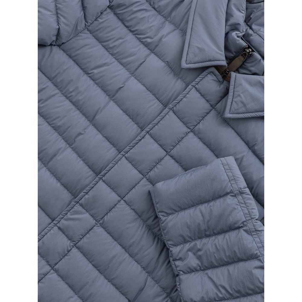 Herno Blue Polyester Coat