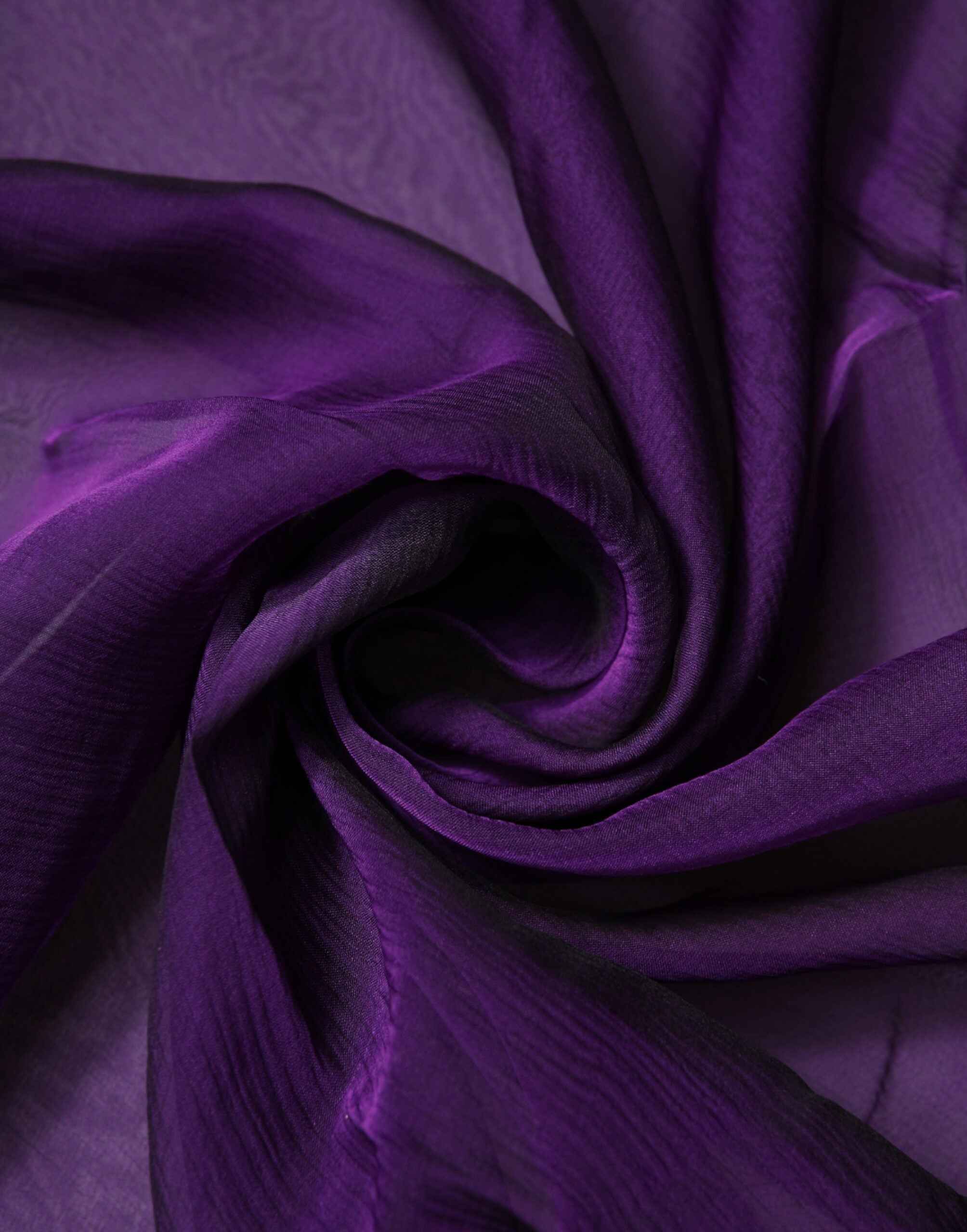 Dolce & Gabbana Purple Silk Rectangle Wrap Shawl Scarf