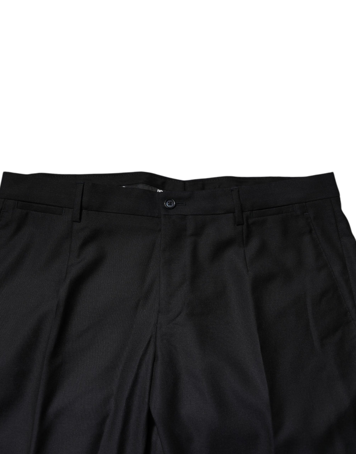Dolce & Gabbana Black Double Breasted Formal 3 Piece Suit