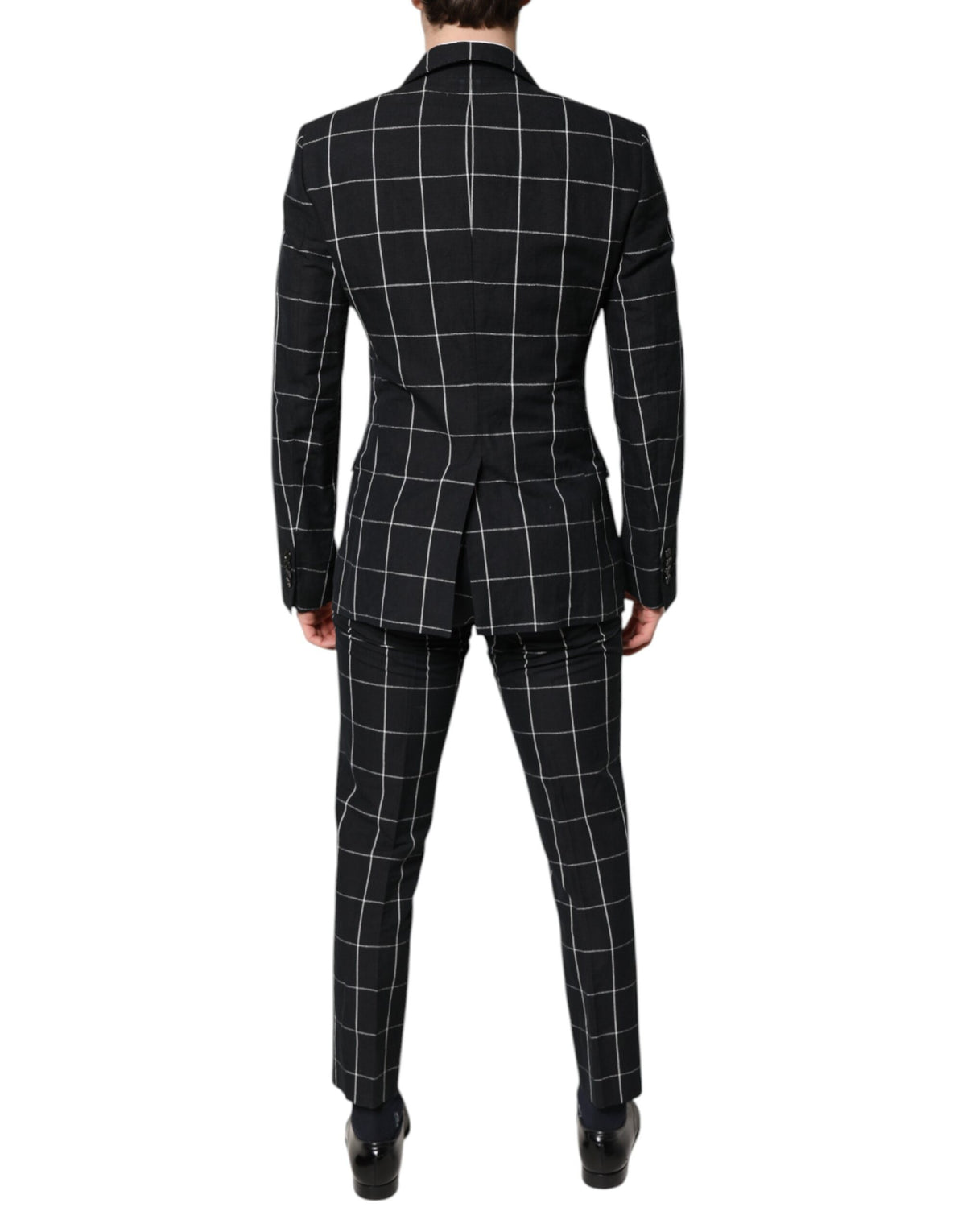 Dolce & Gabbana Dark Gray TAORMINA Double Breasted 2 Piece Suit
