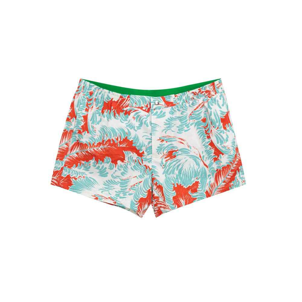 Bottega Veneta White Polyamide Swim Shorts