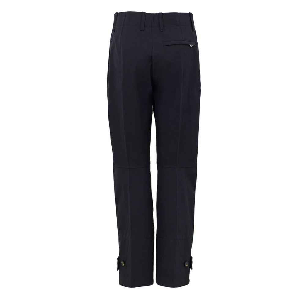Bottega Veneta Navy Blue Cotton Casual Pants