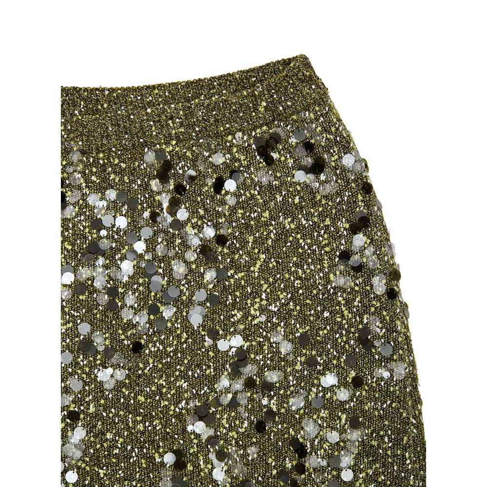 Gucci Green Viscose Mini Skirt