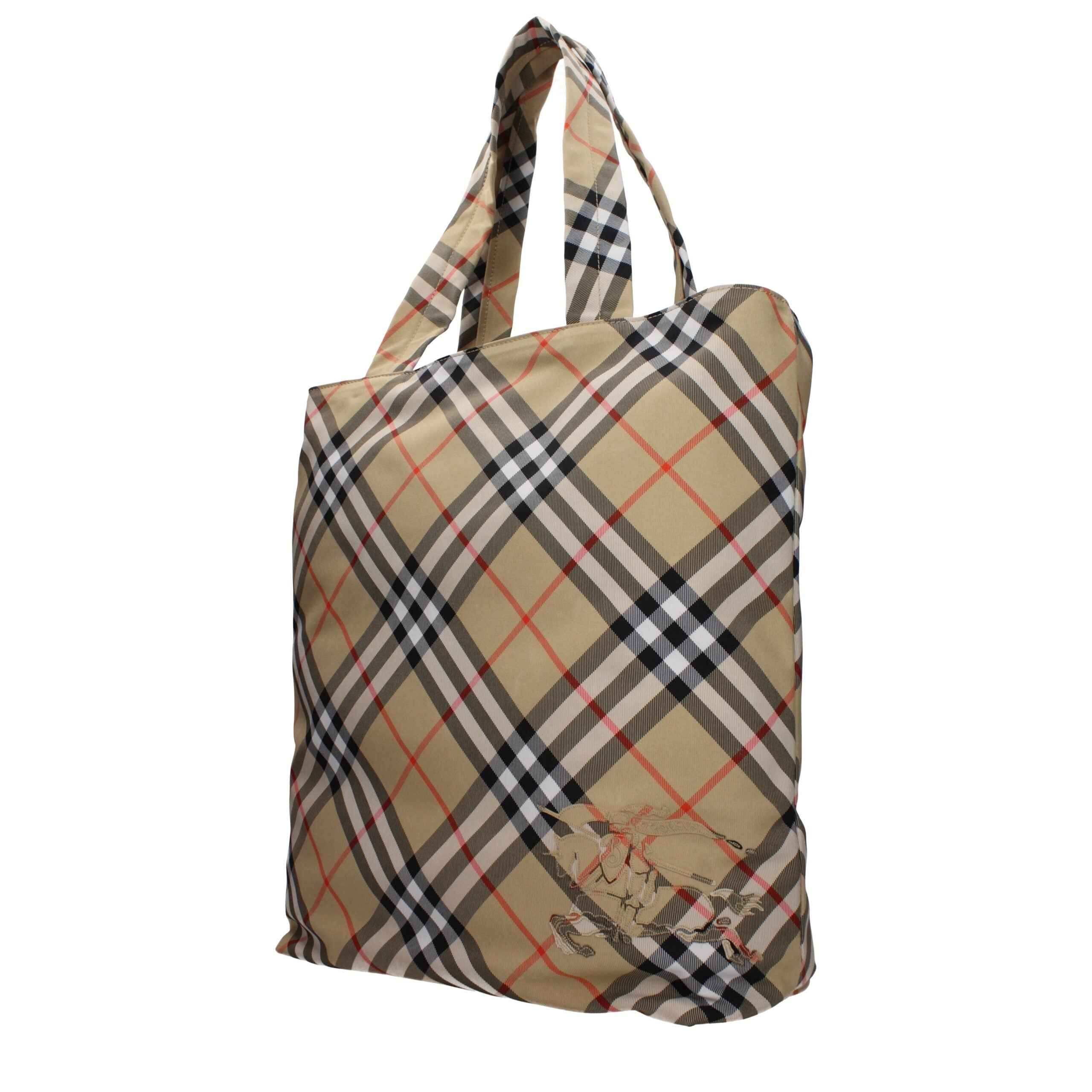 Burberry Beige Fabric Shoulder Bag