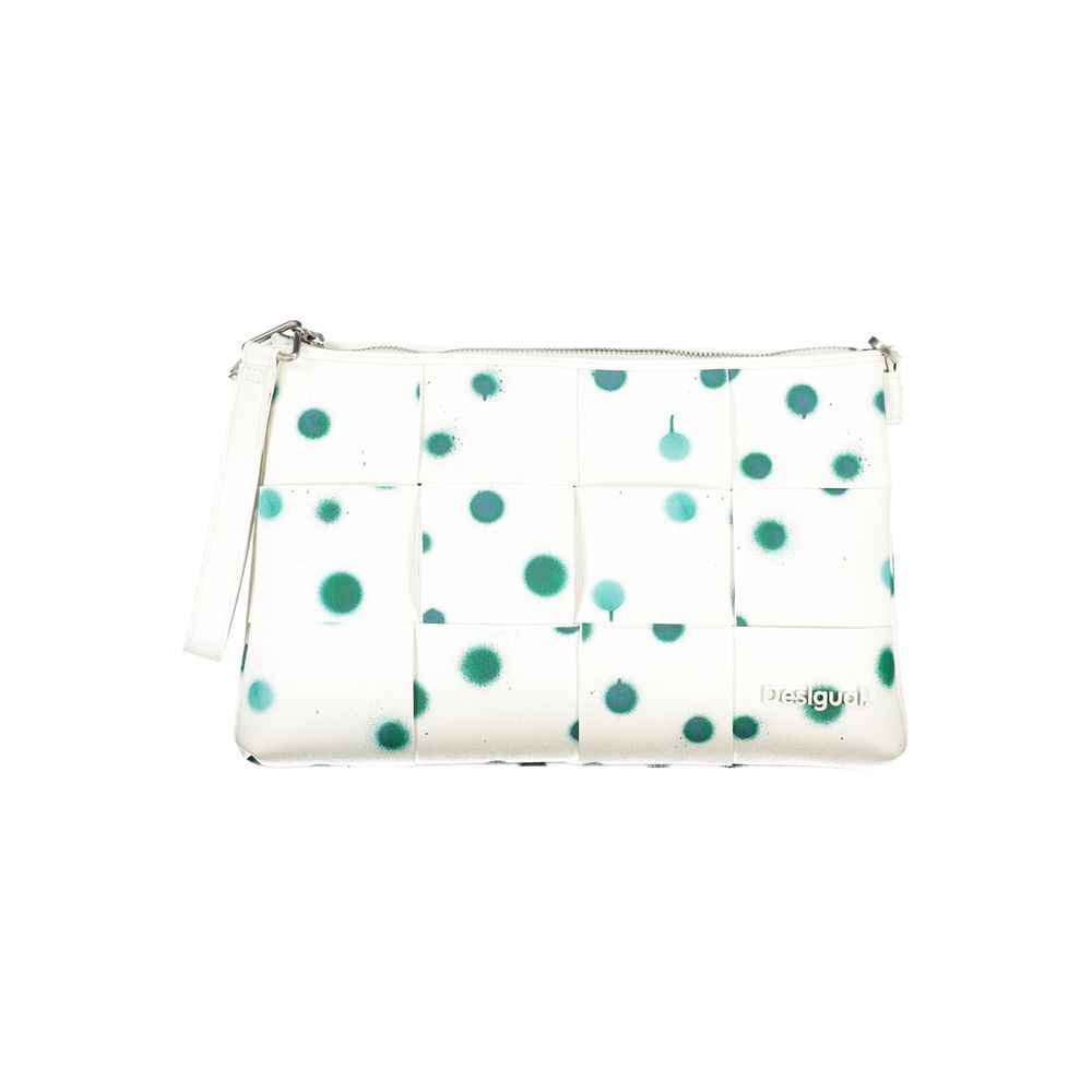 Desigual Bianco Poliuretano Women Handbag