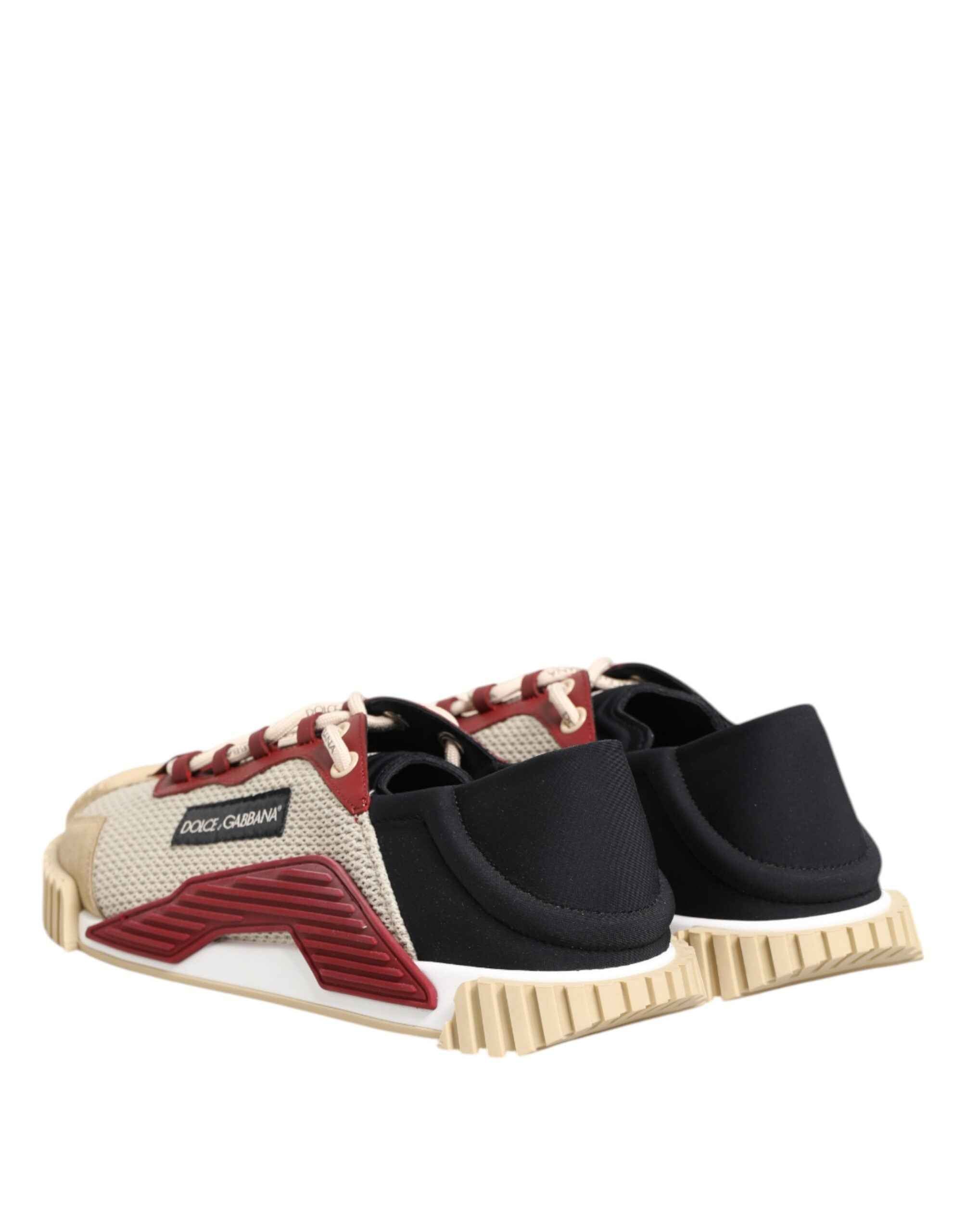 Dolce & Gabbana Multicolor Low Top NS1 Men Sneakers Shoes