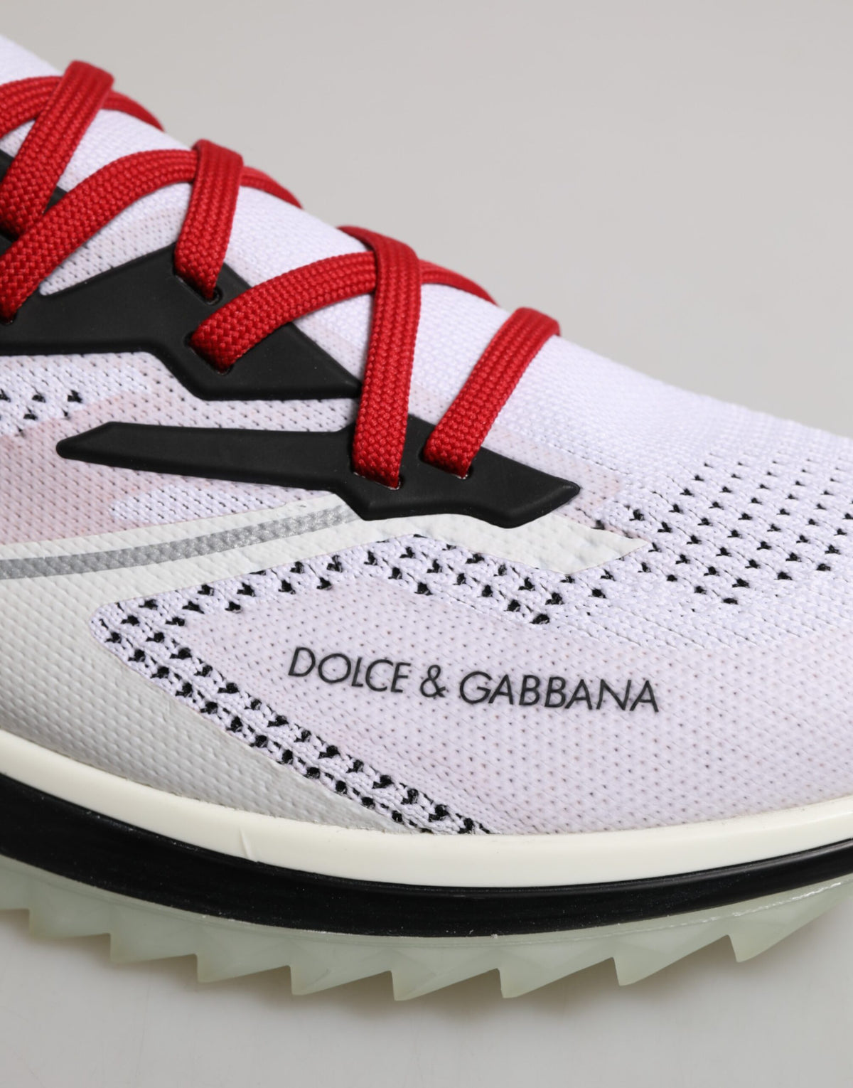 Dolce & Gabbana White SORRENTO Sport Stretch Sneakers Shoes