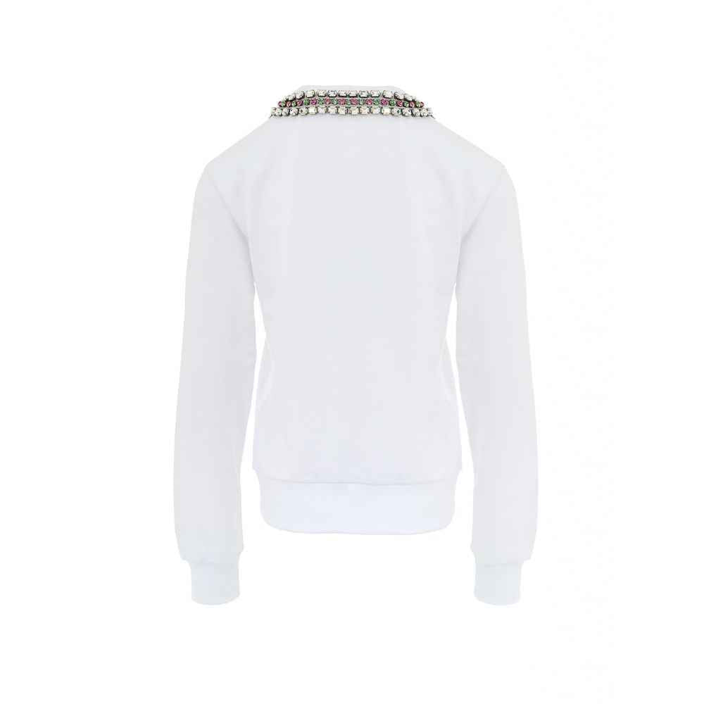 Gucci White Cotton Sweatshirt