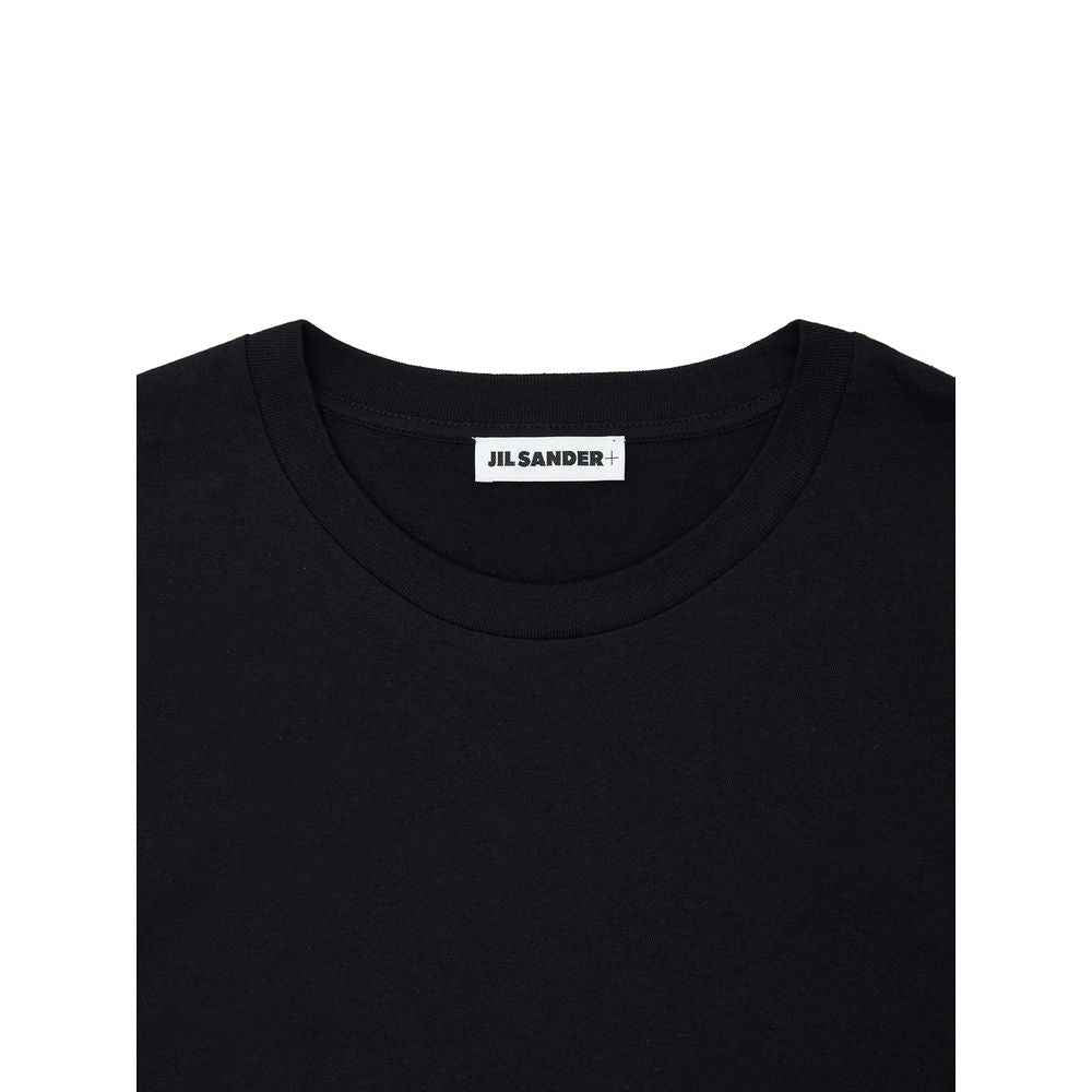Jil Sander Black Cotton T-Shirt
