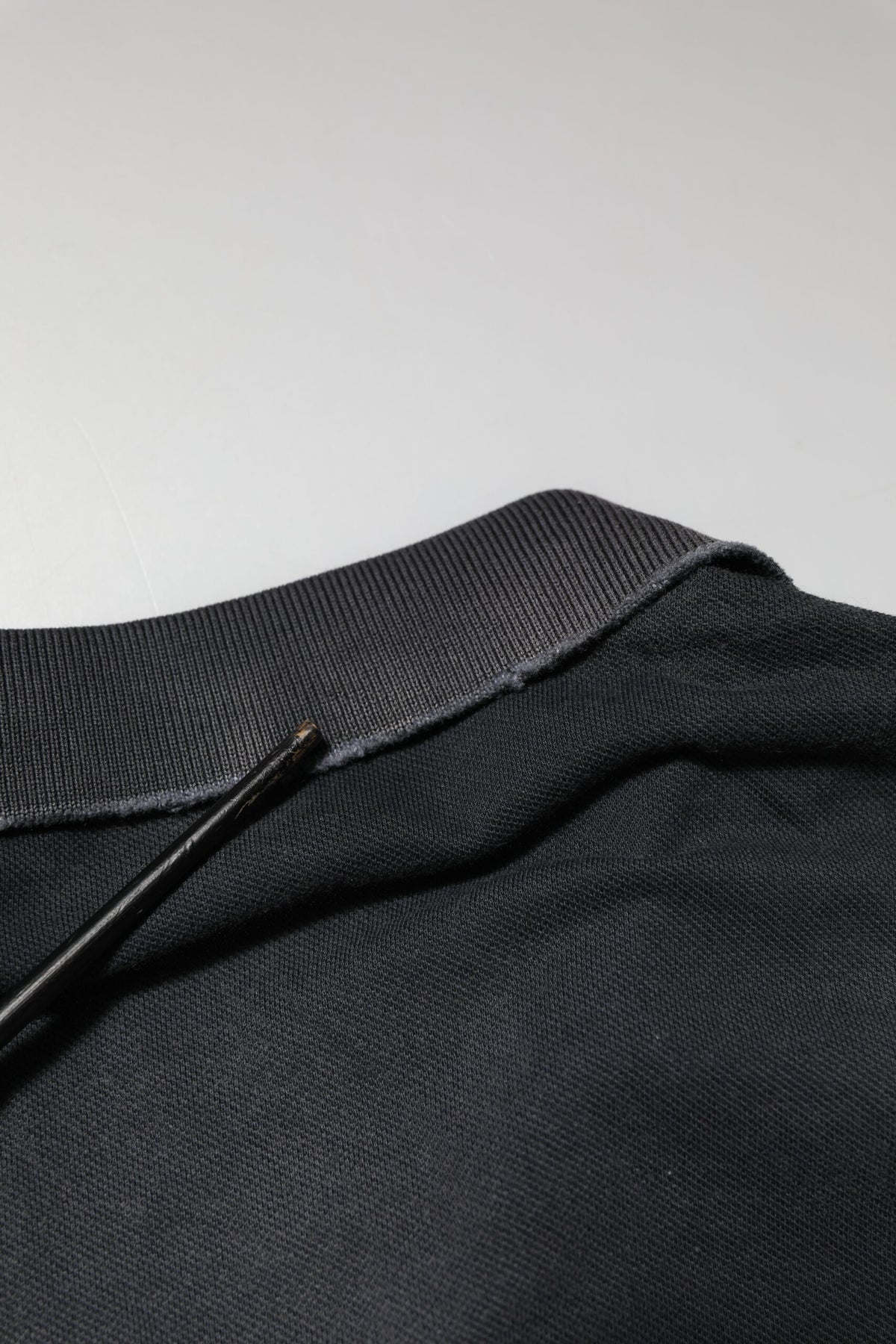 Dolce & Gabbana Gray Cotton Crown Collared Men Polo T-shirt