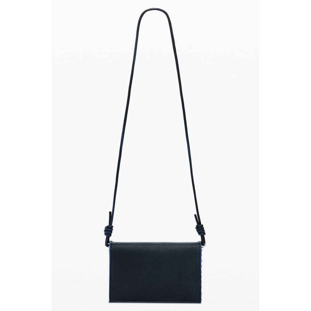 Desigual Nero Poliuretano Women Wallet