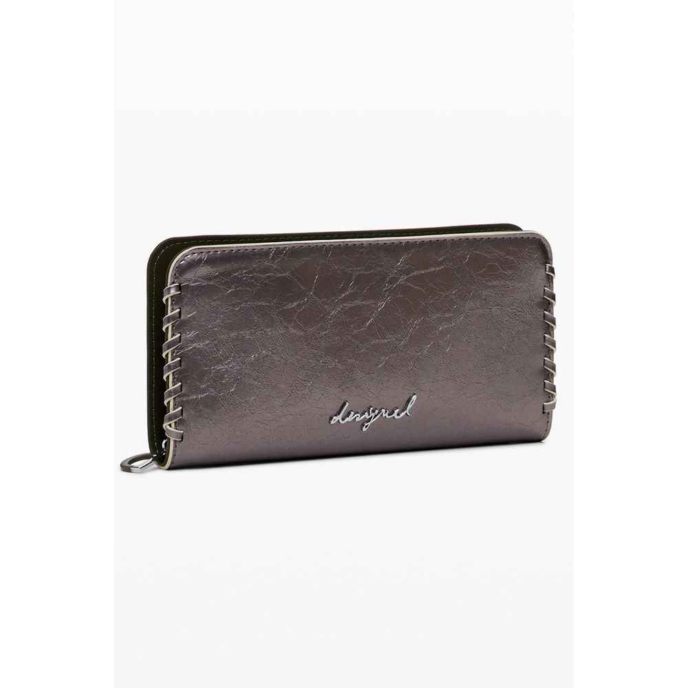 Desigual Bronze Polyurethane Women Wallet