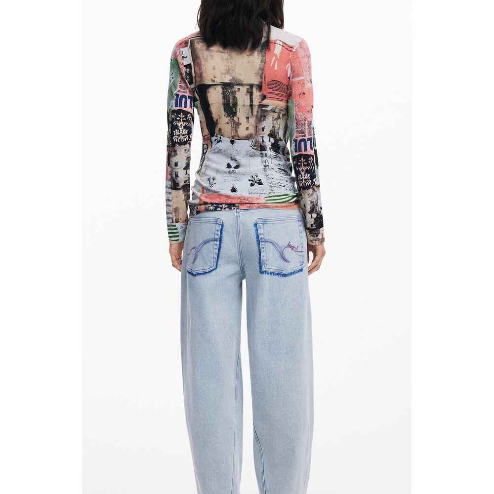 Desigual Rosa Viscosa Women's Jersey
