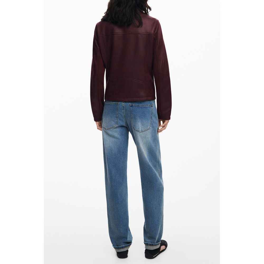 Desigual Red Polyester Women's Jacket