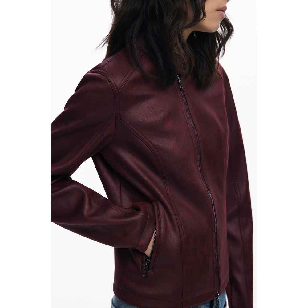 Desigual Red Polyester Women's Jacket