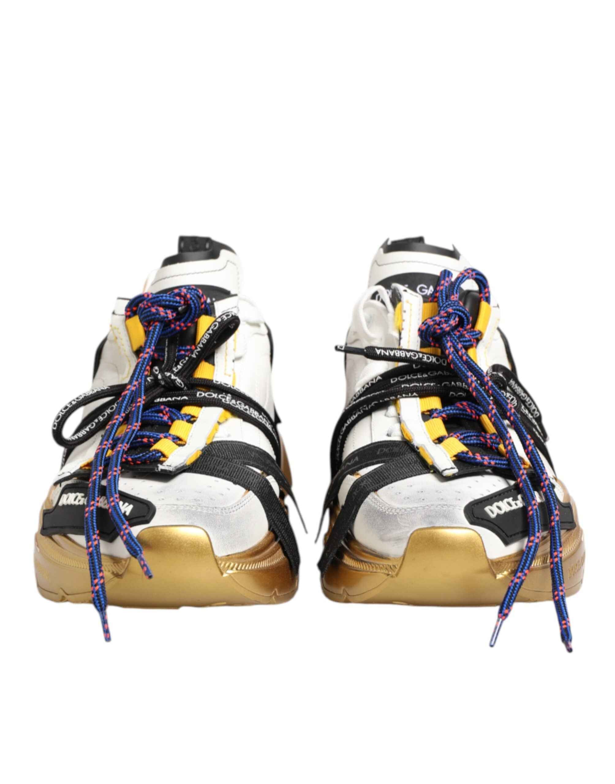Dolce & Gabbana Multicolor Daymaster Low Top Sneakers Shoes