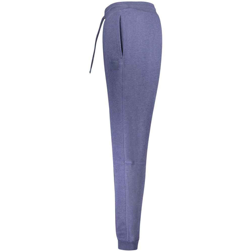 Hugo Boss Blu Cotton Men's Track Pant