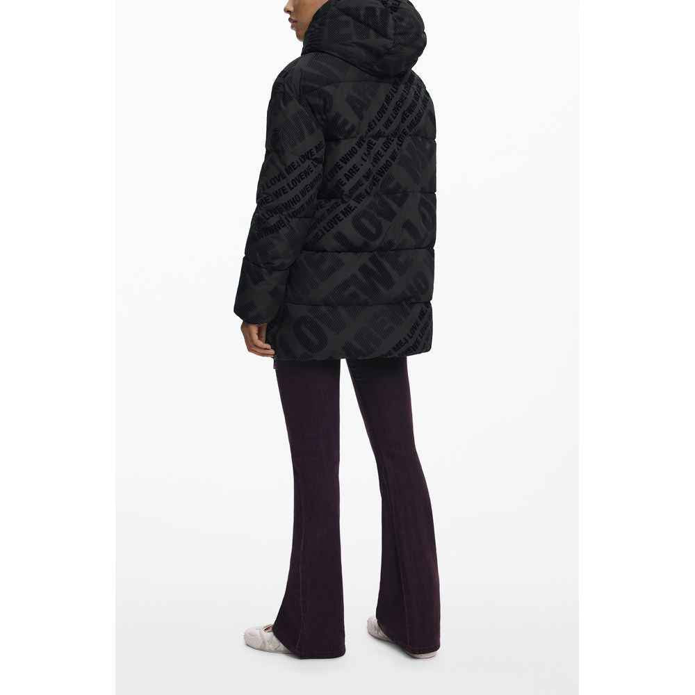 Desigual Black Polyester Women Jacket