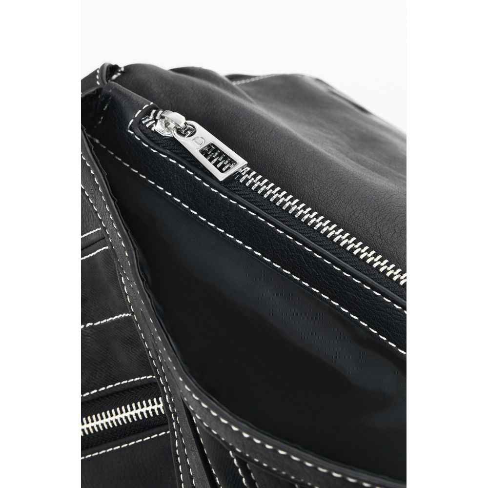 Desigual Black Polyurethane Women Backpack