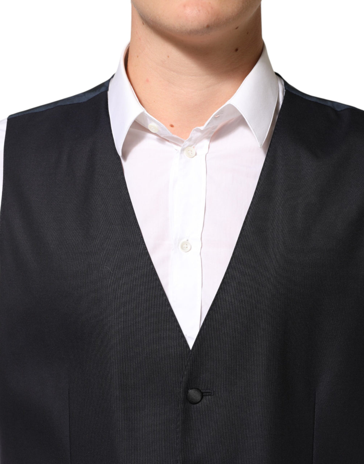 Dolce & Gabbana Dark Blue MARTINI 2 Buttons Suit 3 Piece Suit