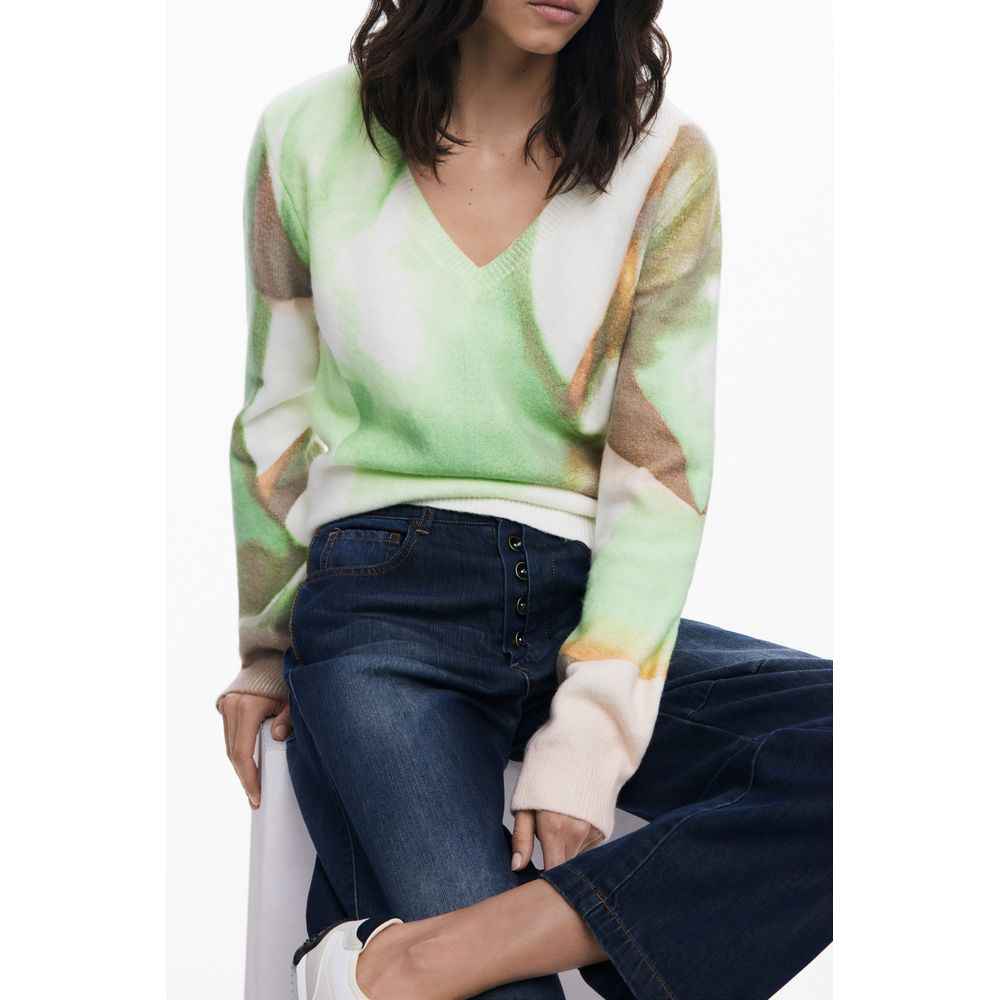 Desigual Verde Acrylic Women's Jersey