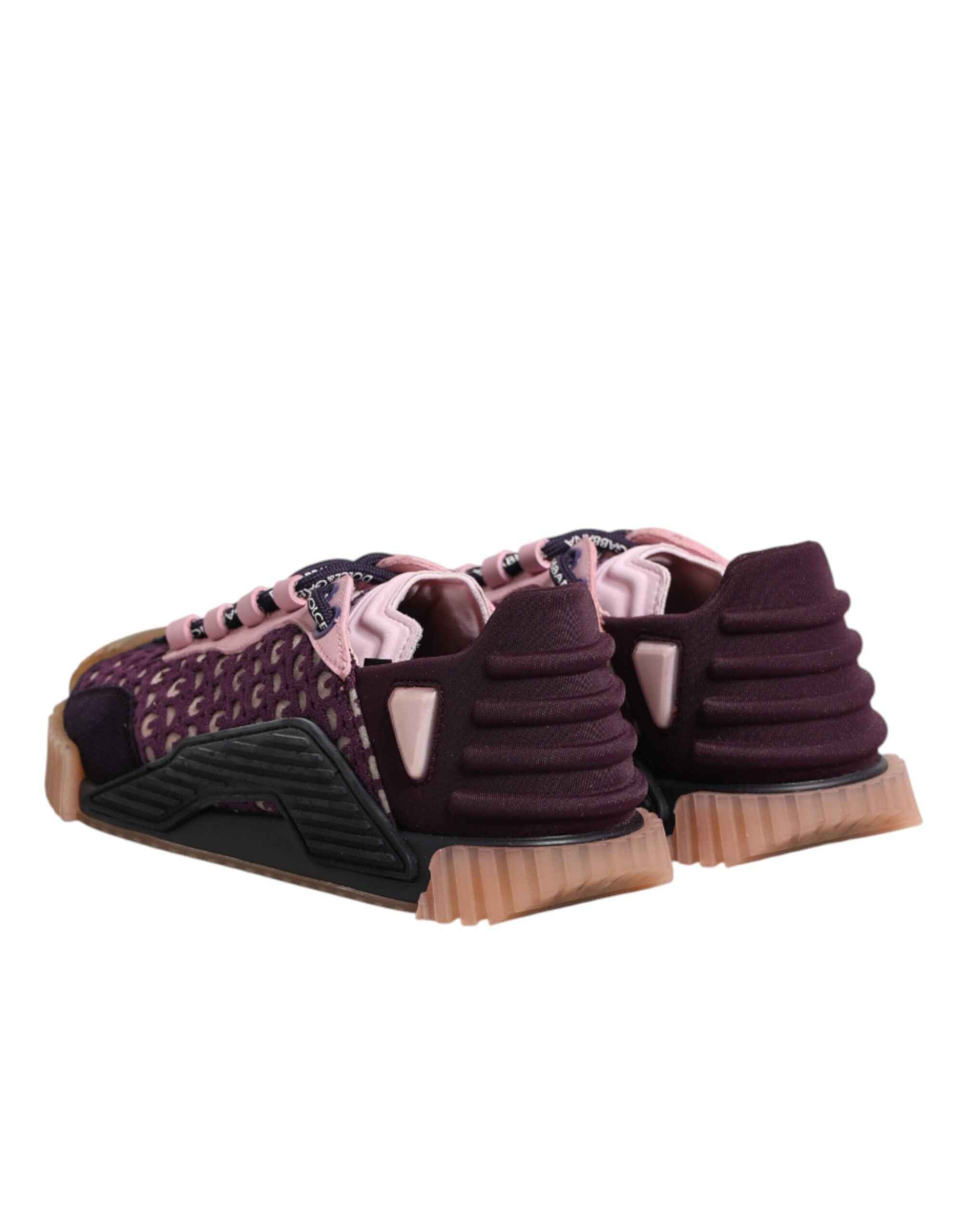 Dolce & Gabbana Multicolor Logo Low Top NS1 Sneakers Shoes