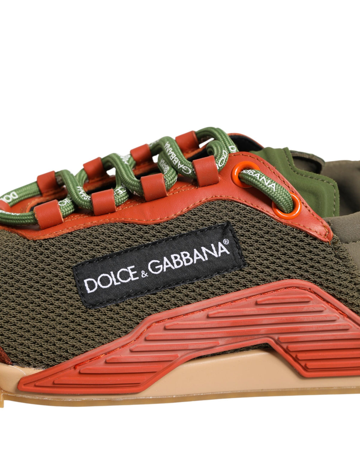 Dolce & Gabbana Multicolor Lace Up Low Top NS1 Sneakers Shoes
