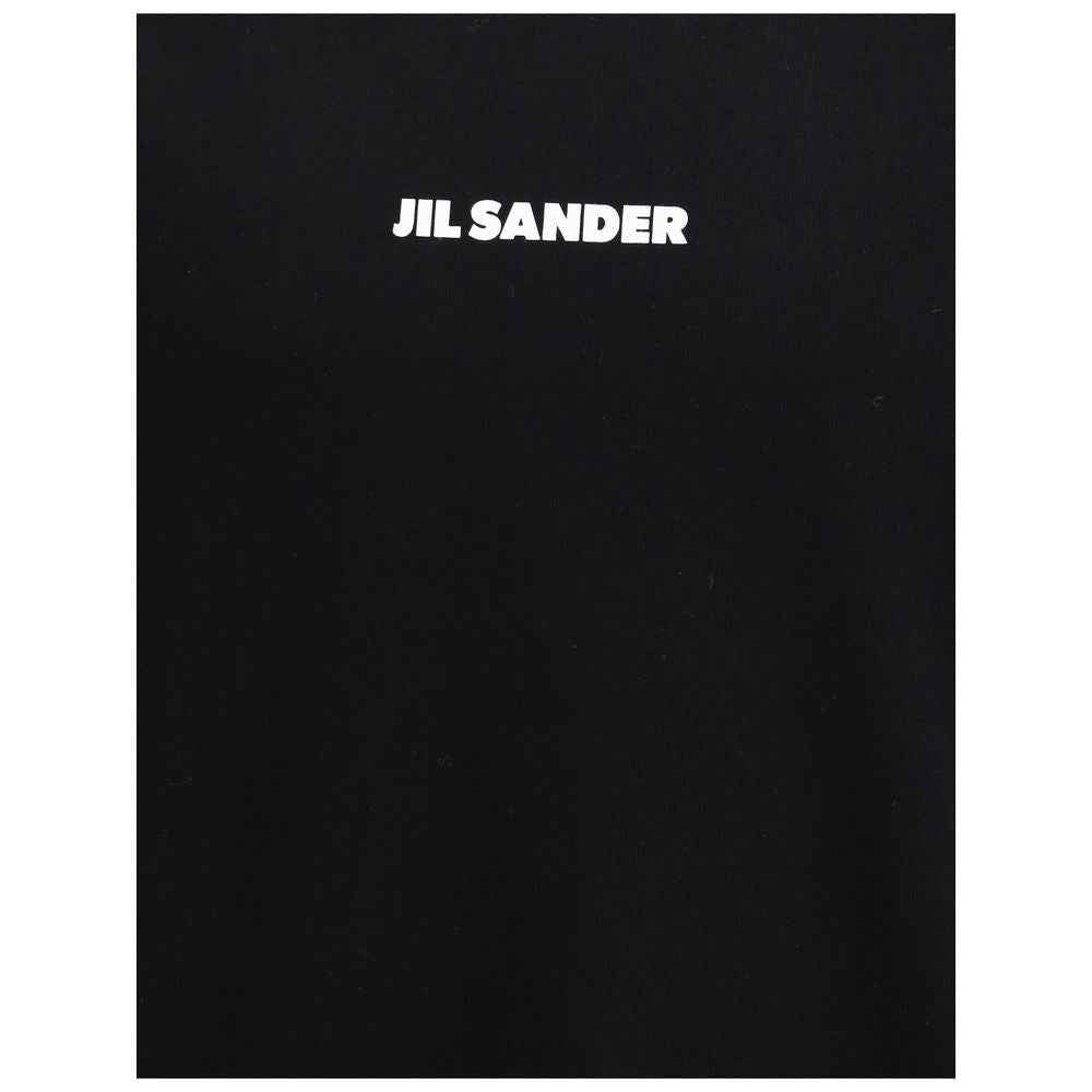 Jil Sander Black Cotton T-Shirt