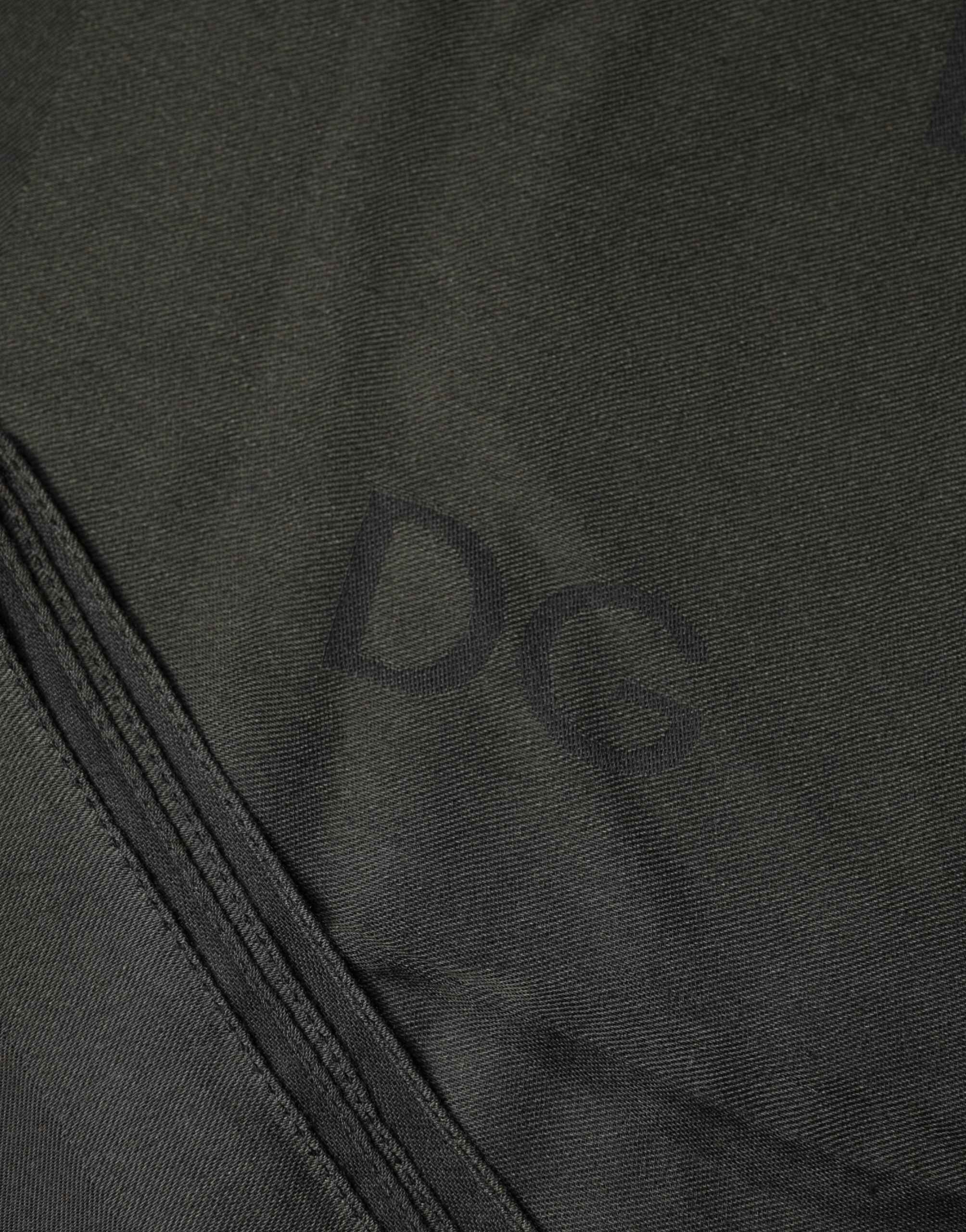 Dolce & Gabbana Black Modal Neck Wrap Men Shawl Men Scarf