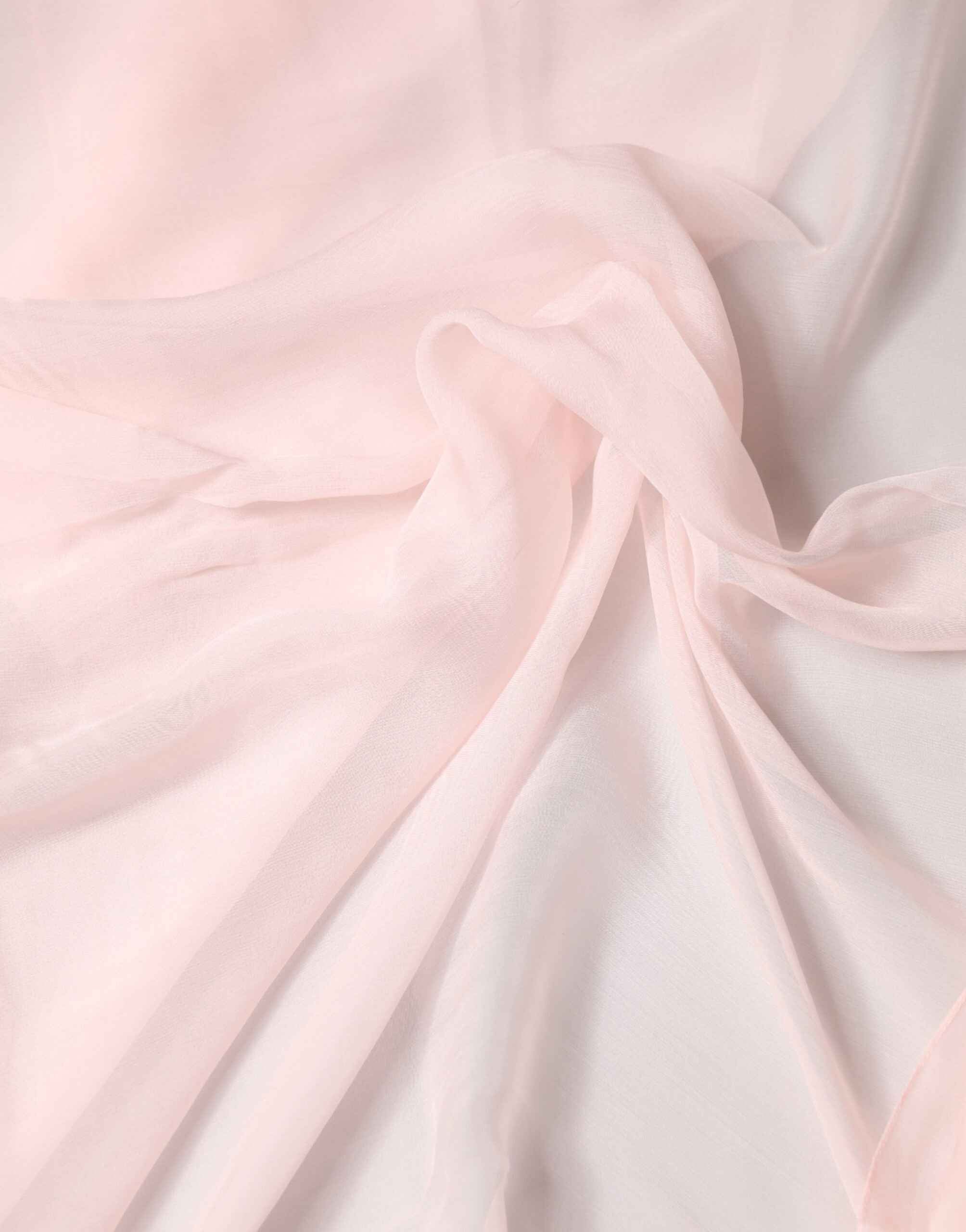 Dolce & Gabbana Light Pink Stole Silk Neck Wrap Shawl Scarf