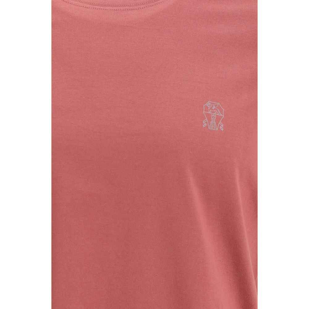 Brunello Cucinelli Multicolor Cotton T-Shirt