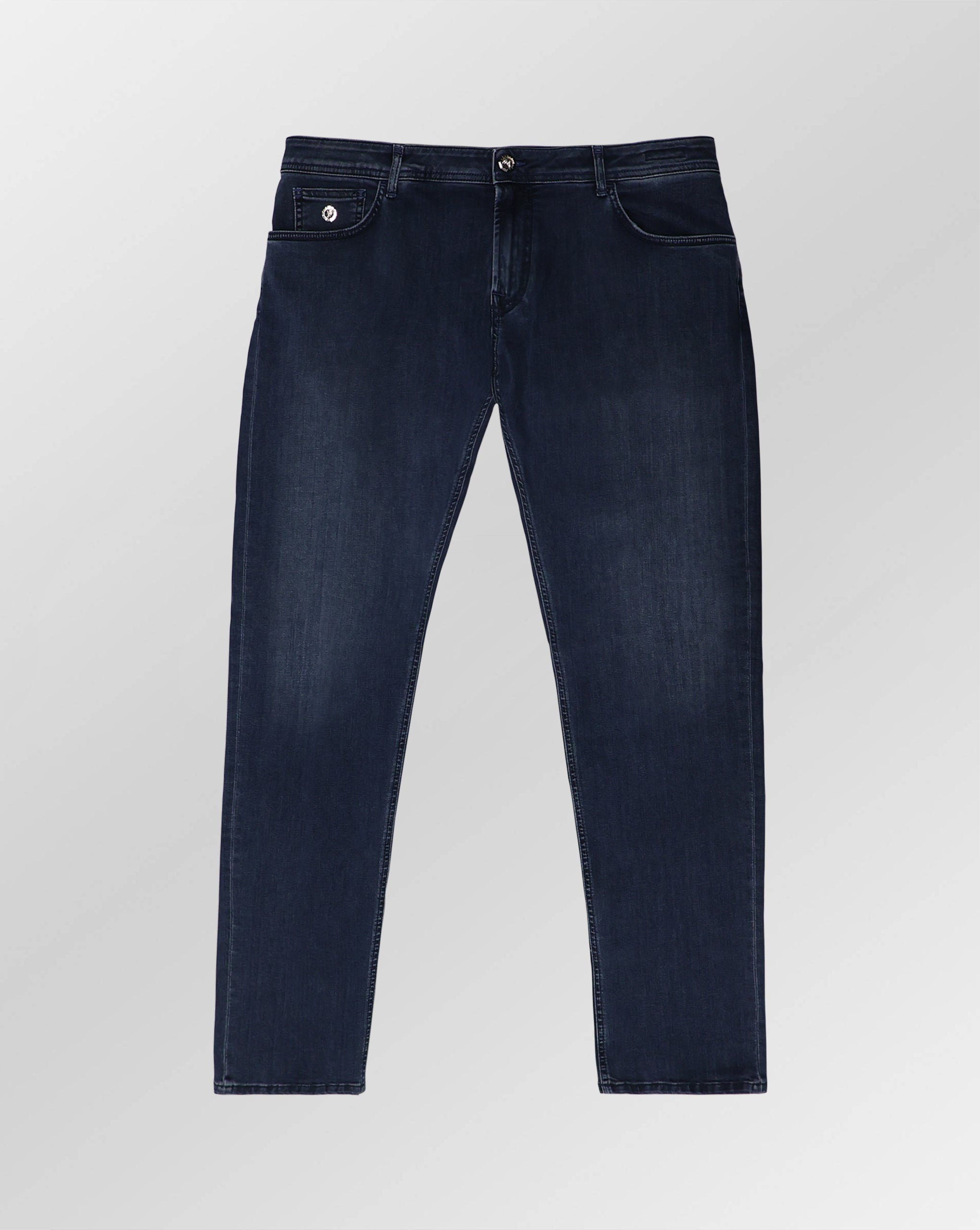 Stefano Ricci Dark Wash Comfort Fit Denim Jeans