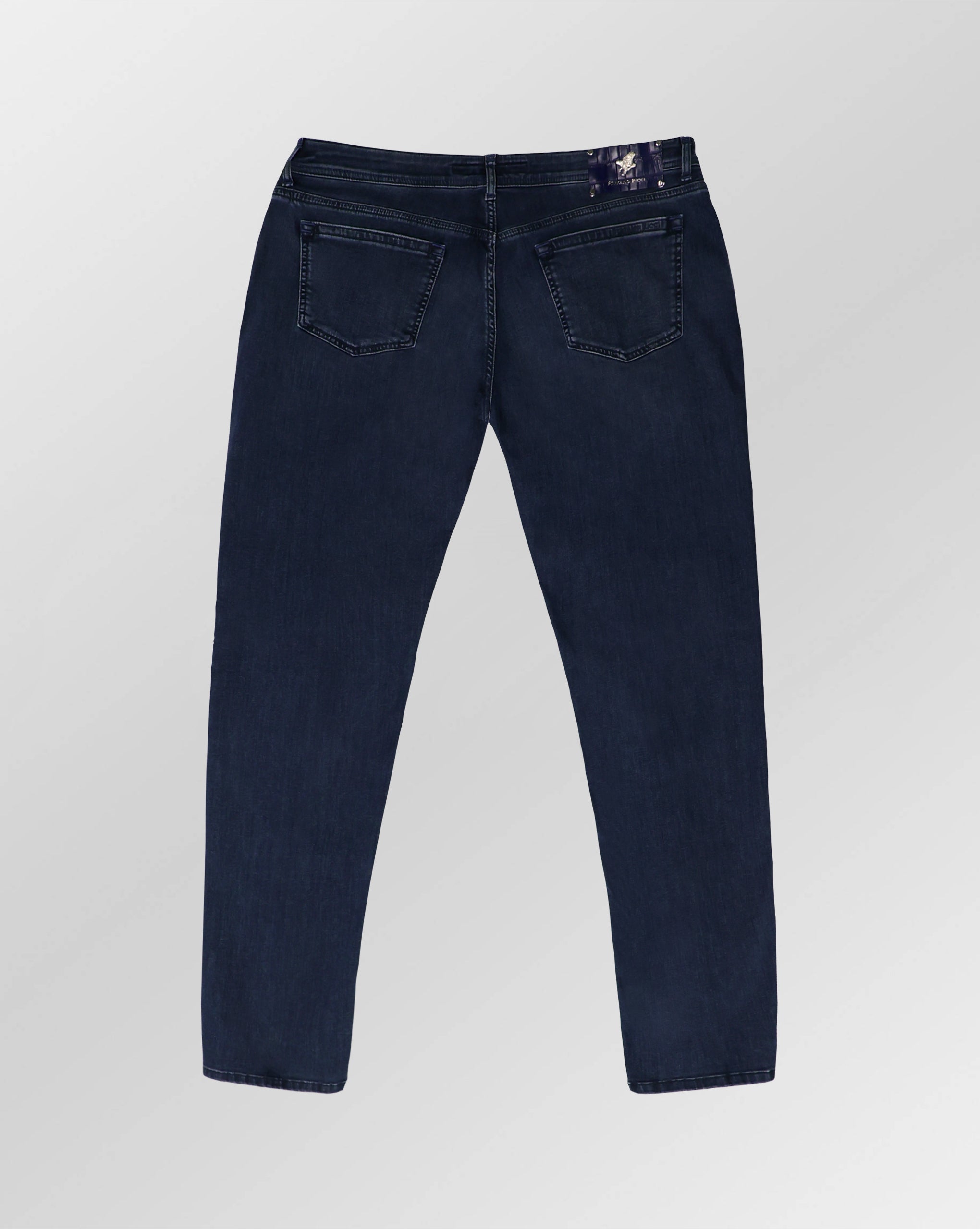 Stefano Ricci Dark Wash Comfort Fit Denim Jeans