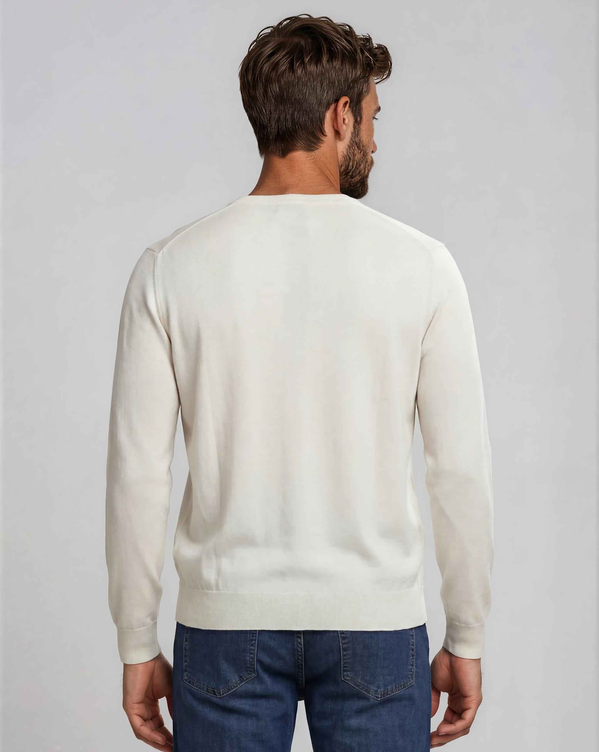 Stefano Ricci V-Neck Silk Wool Sweater (Copy)