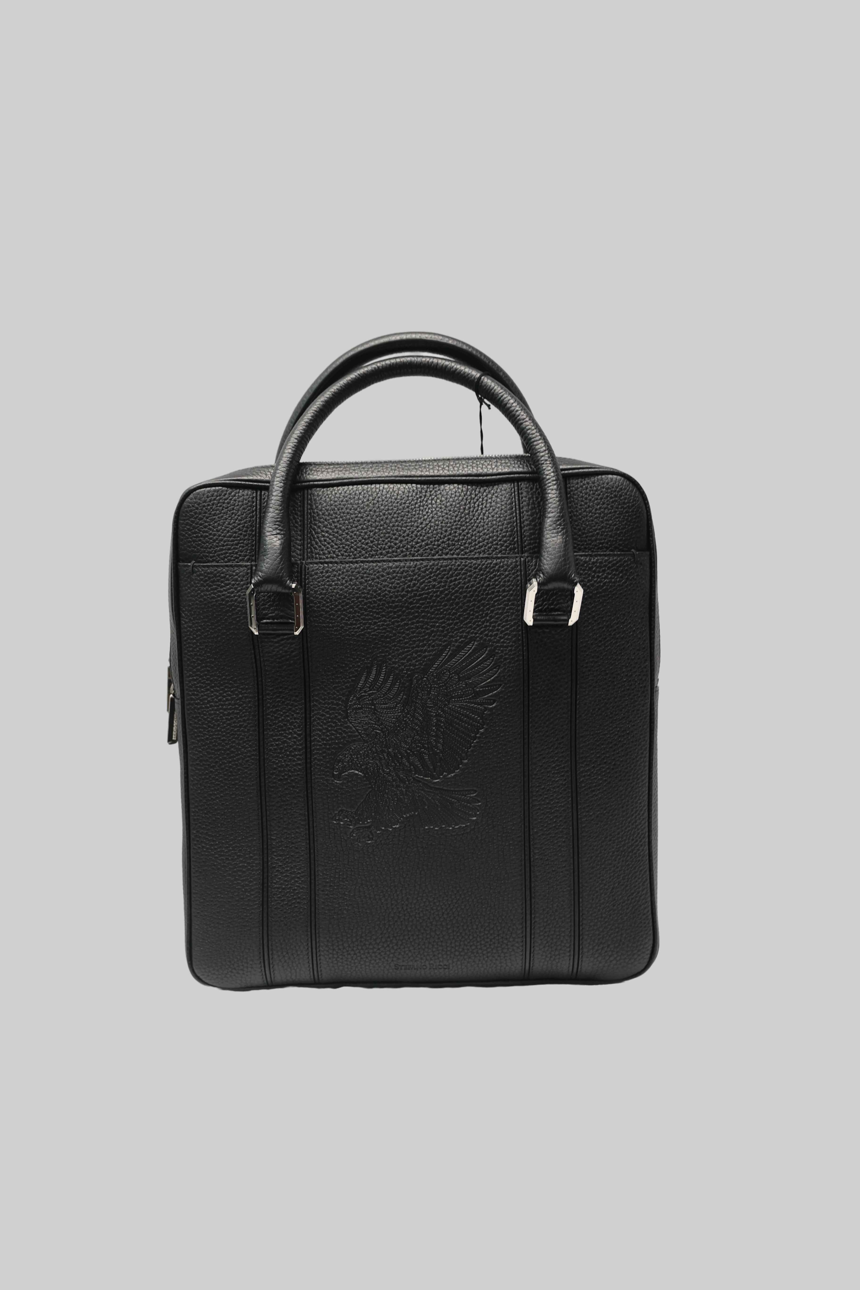 Stefano Ricci Grained Calf Leather Shopper Tote Bag with Top Handles (Copy)